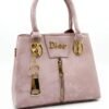 Blush Pink Structured Tote