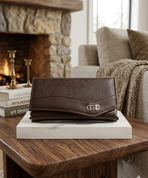 Amber Fold Clutch