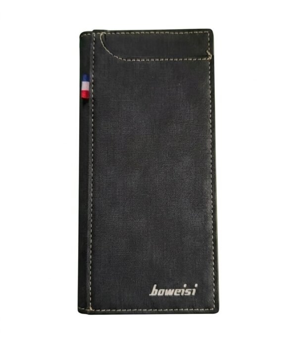 Boweisi Vertical Bifold Clutch Wallet