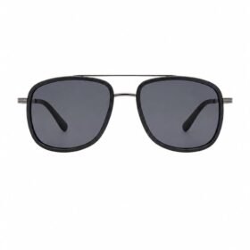 Classic Black Aviator Sunglasses