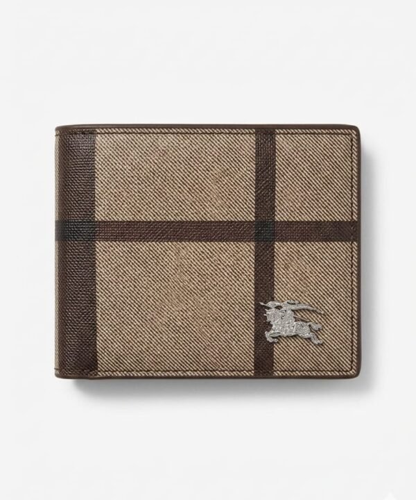 Burberry-Style Bifold Wallet