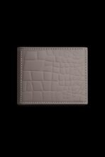 Grey Crocodile Bifold Wallet - Image 2